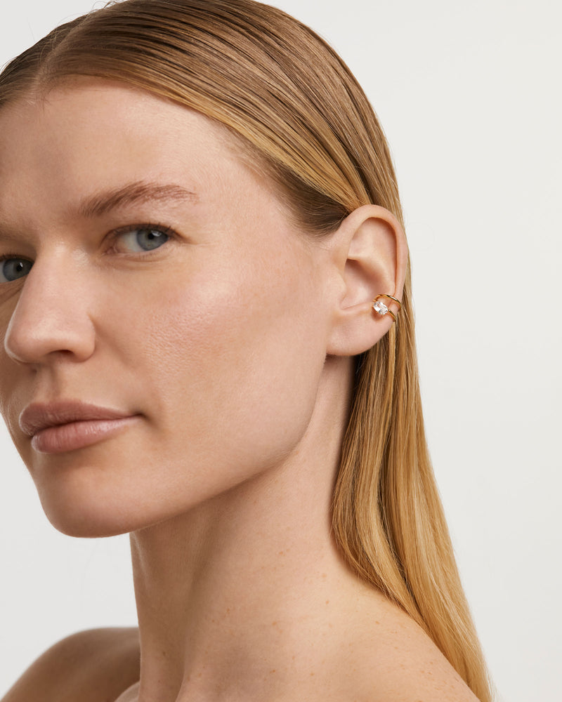 Galactic Ear Cuff - 
  
    Sterling Silver / 18K Gold plating
  
