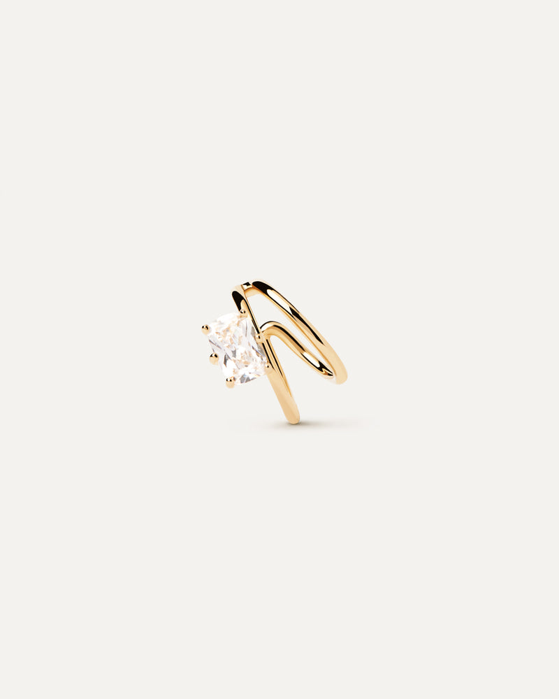 Galactic Ear Cuff - 
  
    Sterling Silver / 18K Gold plating
  
