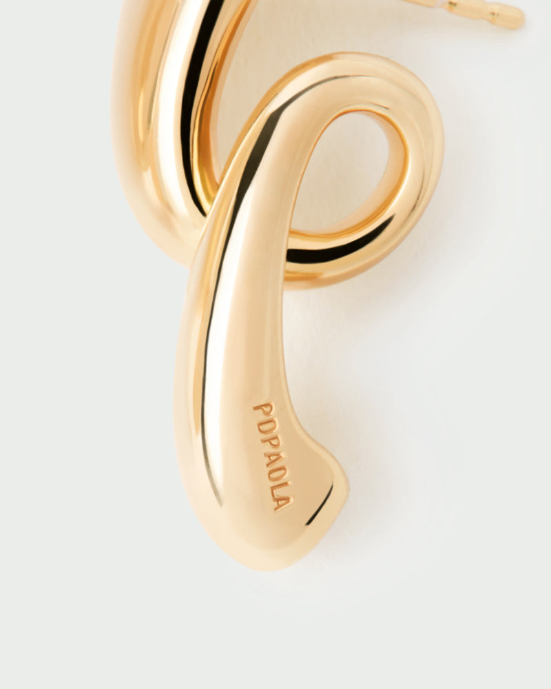 Orbit earrings - 
  
    Sterling Silver / 18K Gold plating
  

