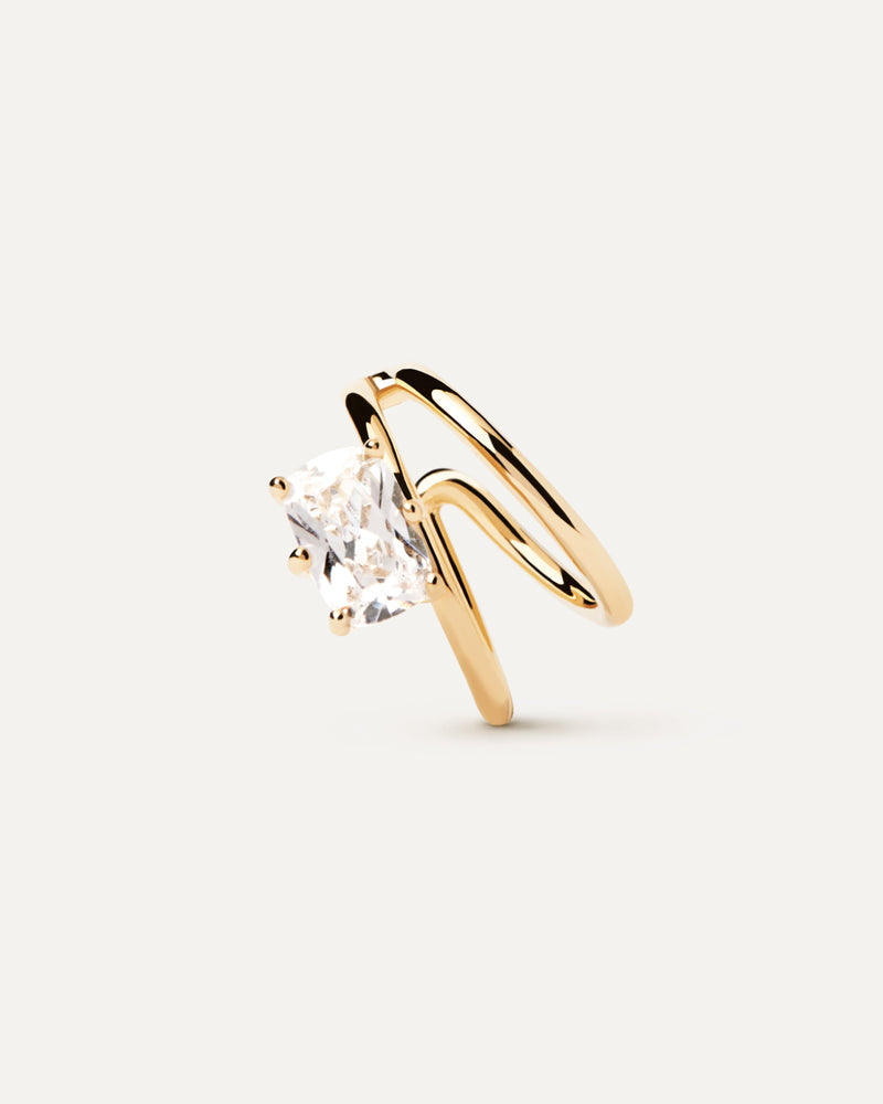 Galactic Ear Cuff - 
  
    Sterling Silver / 18K Gold plating
  

