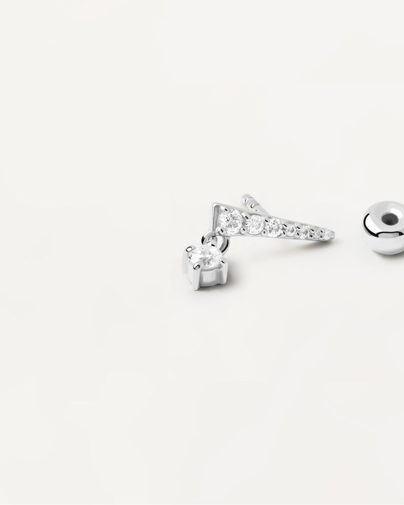 Ava Single Silver Earring - 
  
    Sterling Silver
  
