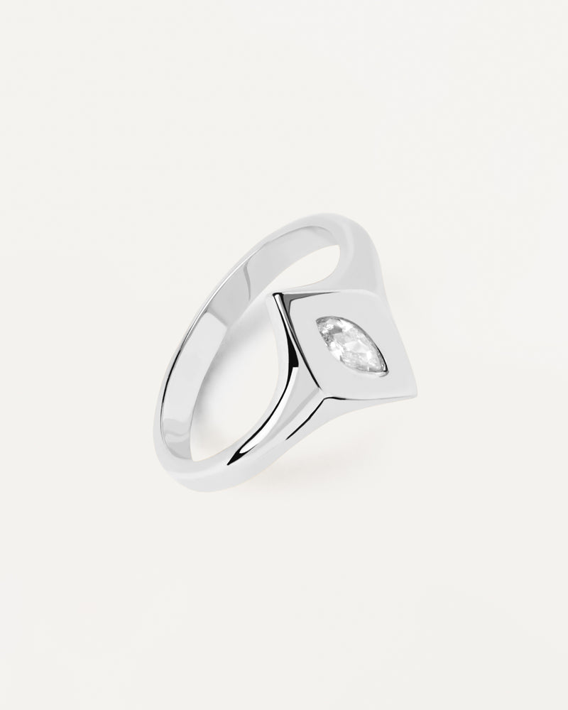 Kate Stamp Silver Ring - 
  
    Sterling Silver
  
