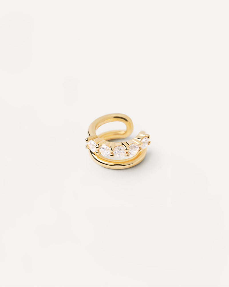 Alexia Ear Cuff - 
  
    Sterling Silver / 18K Gold plating
  
