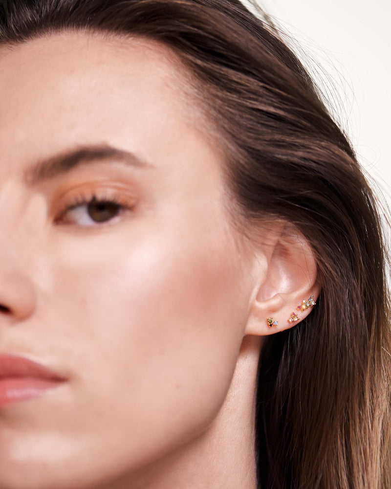 La Palette Earrings Set - 
  
    Sterling Silver / 18K Gold plating
  
