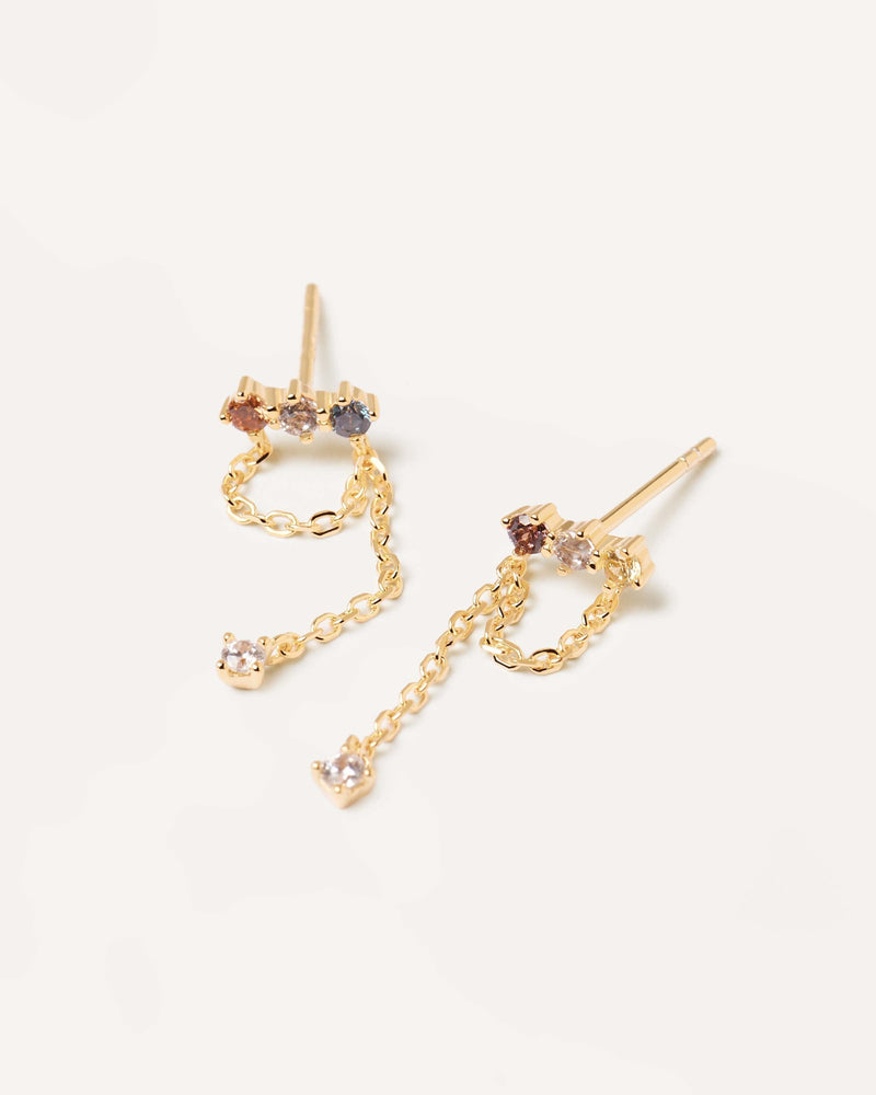 Mana Earrings - 
  
    Sterling Silver / 18K Gold plating
  
